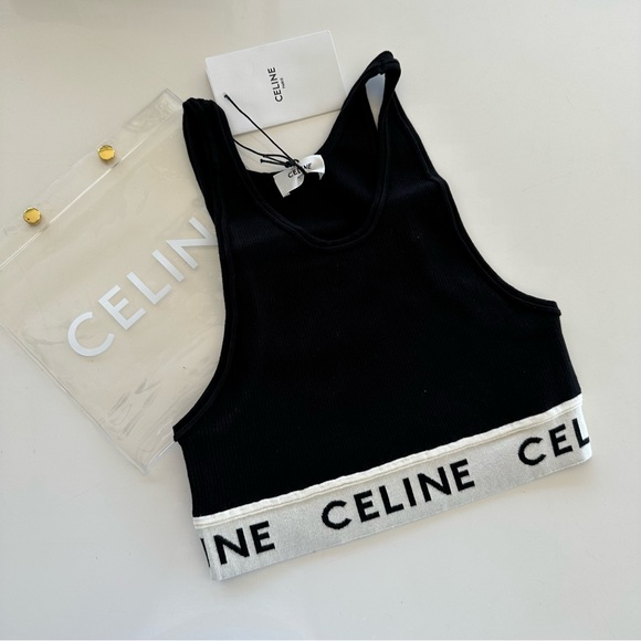 Celine Tops Celine Sport Bra Poshmark